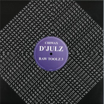 D'Julz - Raw Toolz 3 12" (2026, Blue Transparent Vinyl, Chiwax)