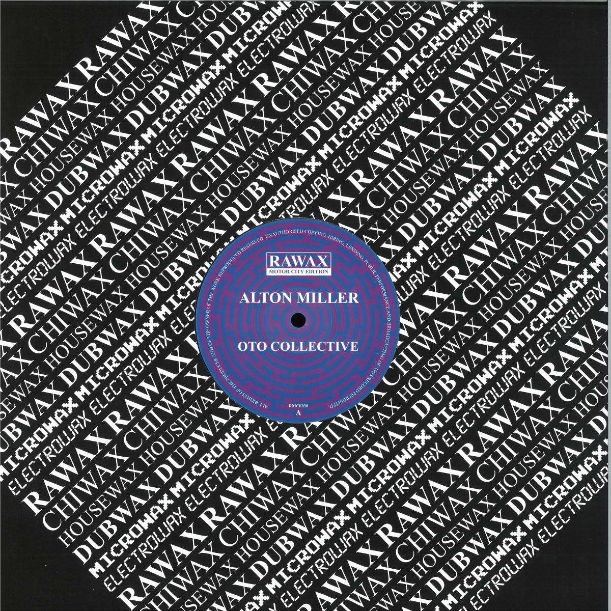 Alton Miller - OTO Collective 12" (2026, Rawax Motor City Edition)