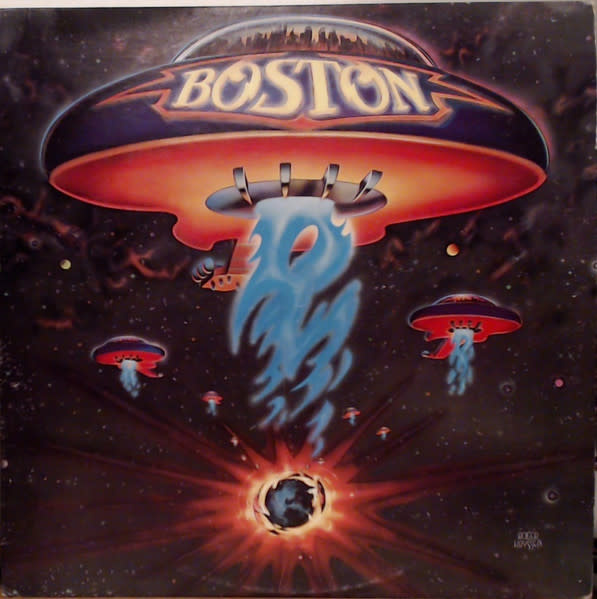 (VINTAGE) Boston - S/T LP [Cover:VG+,Disc:NM](Unknown Year, Canada)