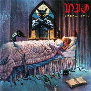 (VINTAGE) Dio - Dream Evil LP [Cover:VG,Disc:VG+](1987,Canada), Club Edition