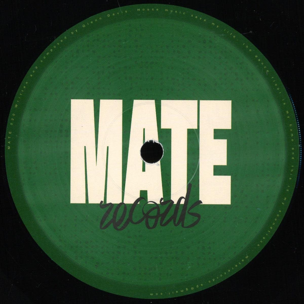 Glenn Davis – To Believe EP 12" (2025, Mate)