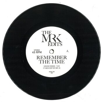 Mr. K – Remember The Time / Any Time Any Place 7" (2026, Most Excellent Unlimited)
