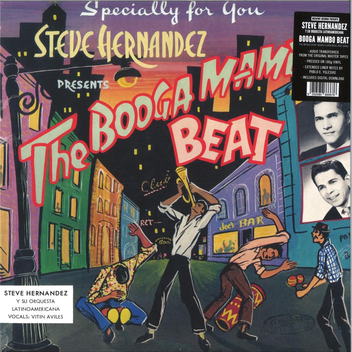 Steve Hernandez Y Su Orquesta Latinoamericana – The Booga Mambo Beat LP (2026 Reissue, Rocafort Records)