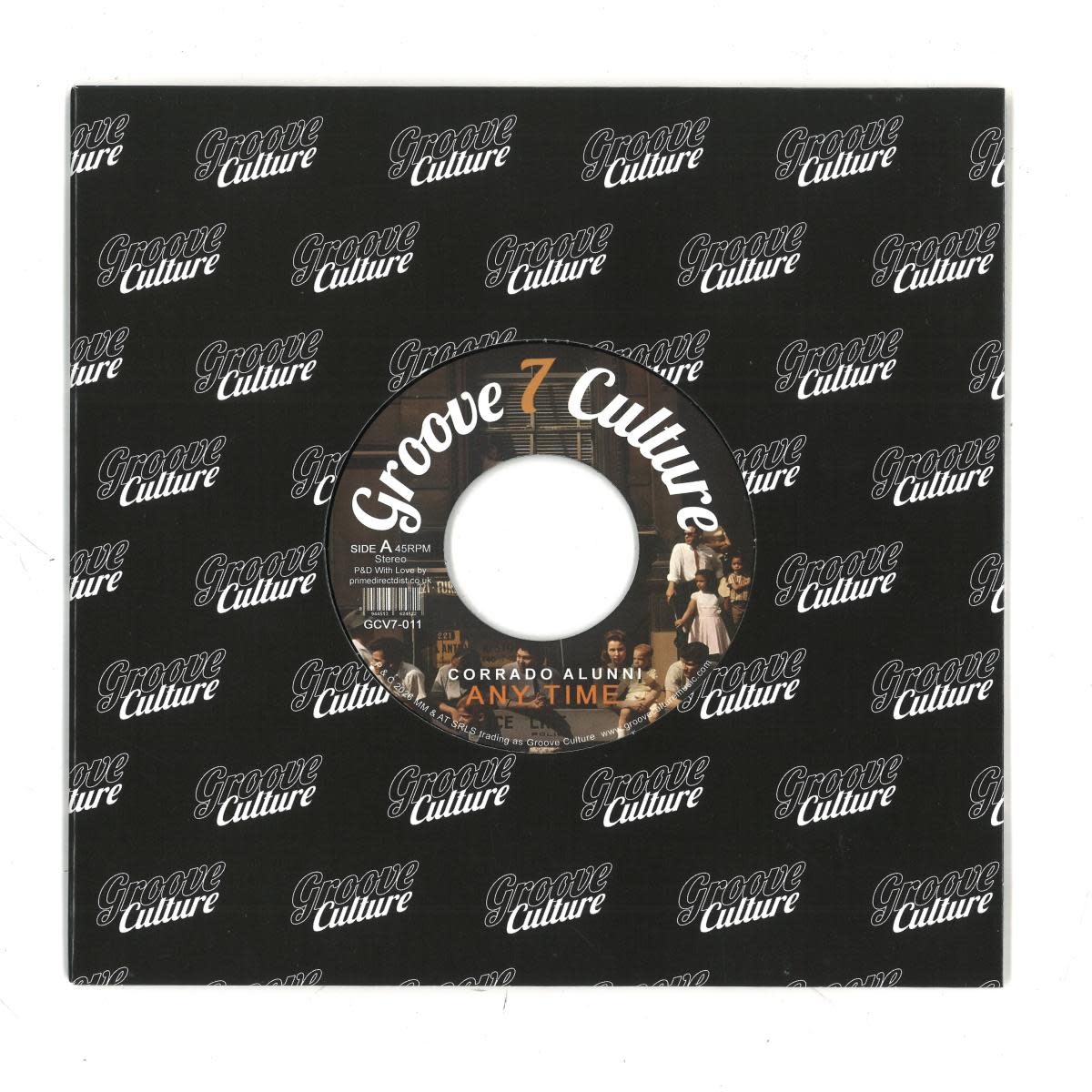Corrado Alunni – Any Time / Soul Groove 7" (2026, Groove 7 Culture)