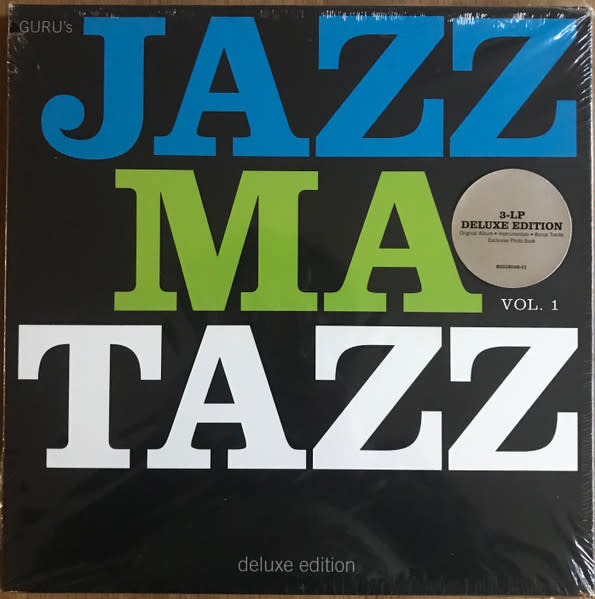 Guru – Jazzmatazz Volume: 1 - Deluxe Edition 3LP (Reissue, Virgin - Urban Legends Series)