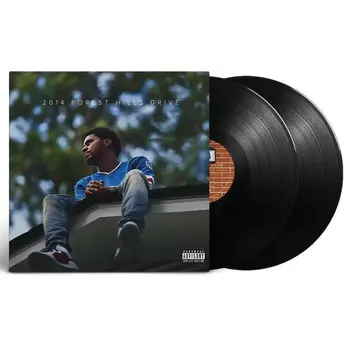 J. Cole – 2014 Forest Hills Drive 2LP (Reissue, Interscope Records)