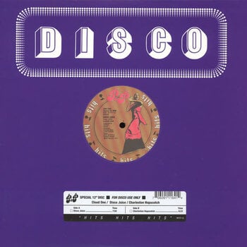 Cloud One ‎– Disco Juice / Charleston Hopscotch 12" (2016 Reissue, P&P Records)