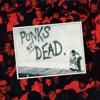 The Exploited – Punks Not Dead LP (2026 Reissue, Red Splatter Vinyl, Captain O!)