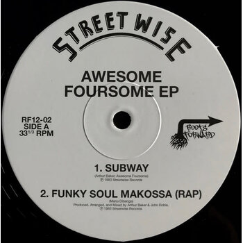 Awesome Foursome ‎– Awesome Foursome EP 12" (2018, Roots Forward)