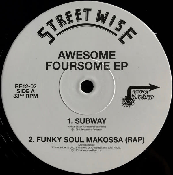 Awesome Foursome ‎– Awesome Foursome EP 12" (2018, Roots Forward)