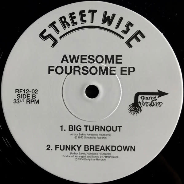 Awesome Foursome ‎– Awesome Foursome EP 12" (2018, Roots Forward)
