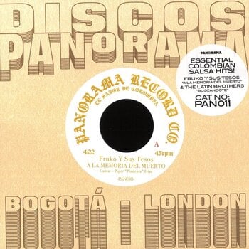 Fruko Y Sus Tesos / The Latin Brothers - A La Memoria Del Muerto / Buscandote 7" (2026 Reissue, panorama)
