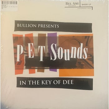 Bullion Presents... The Beach Boys Vs J Dilla – Pet Sounds: In The Key Of Dee LP (Bel-Ami Records)