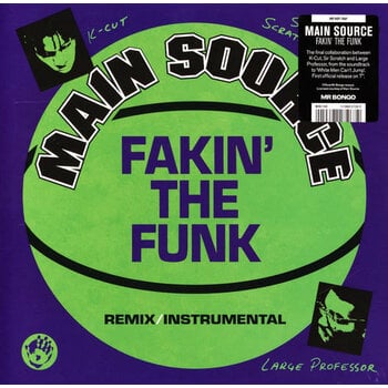 Main Source – Fakin' The Funk 7" (2021 Reissue, Mr Bongo)