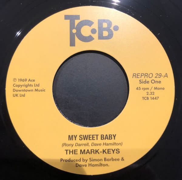 The Mark-Keys – My Sweet Baby / Heavenly Thing 7" (2026 Reissue, Repro)