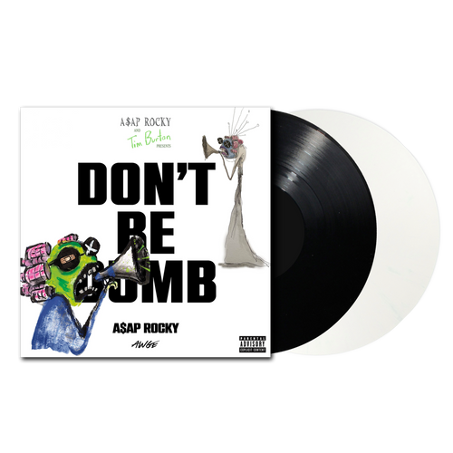 ASAP Rocky – Don't Be Dumb 2LP (2026, Black & White Vinyl, AWGE)