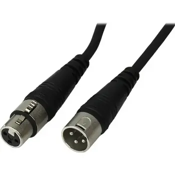 ETC XLR 3P Male to XLR Female Audio Cable (3ft.)