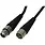 ETC XLR 3P Male to XLR Female Audio Cable (3ft.)