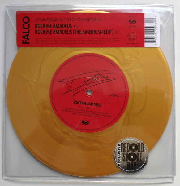 Falco - Rock Me Amadeus (Gold Vinyl) 7" [RSD2026]