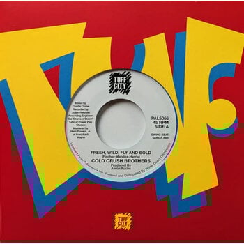 The Cold Crush Brothers - Fresh, Wild, Fly And Bold 7" [RSD2026]