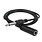 ETC Quarter 1/4 Mono (Female) to Quarter 1/4 Mono (Male) Extender/ Audio Cable (10ft.)