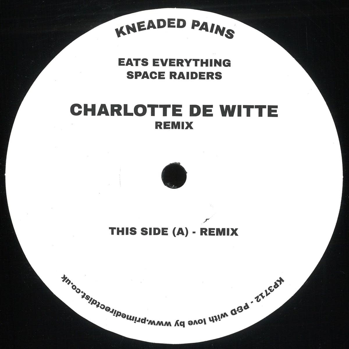 Eats Everything – Space Raiders (Charlotte De Witte Remix) 12" (2026, Kneaded Pains)