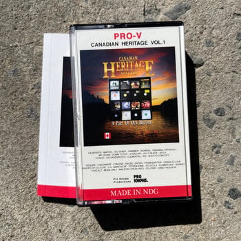 Pro-V - Canadian Heritage Vol. 1 CASSETTE + BOOKLET (2023,Canada), Limited 100 Worldwide