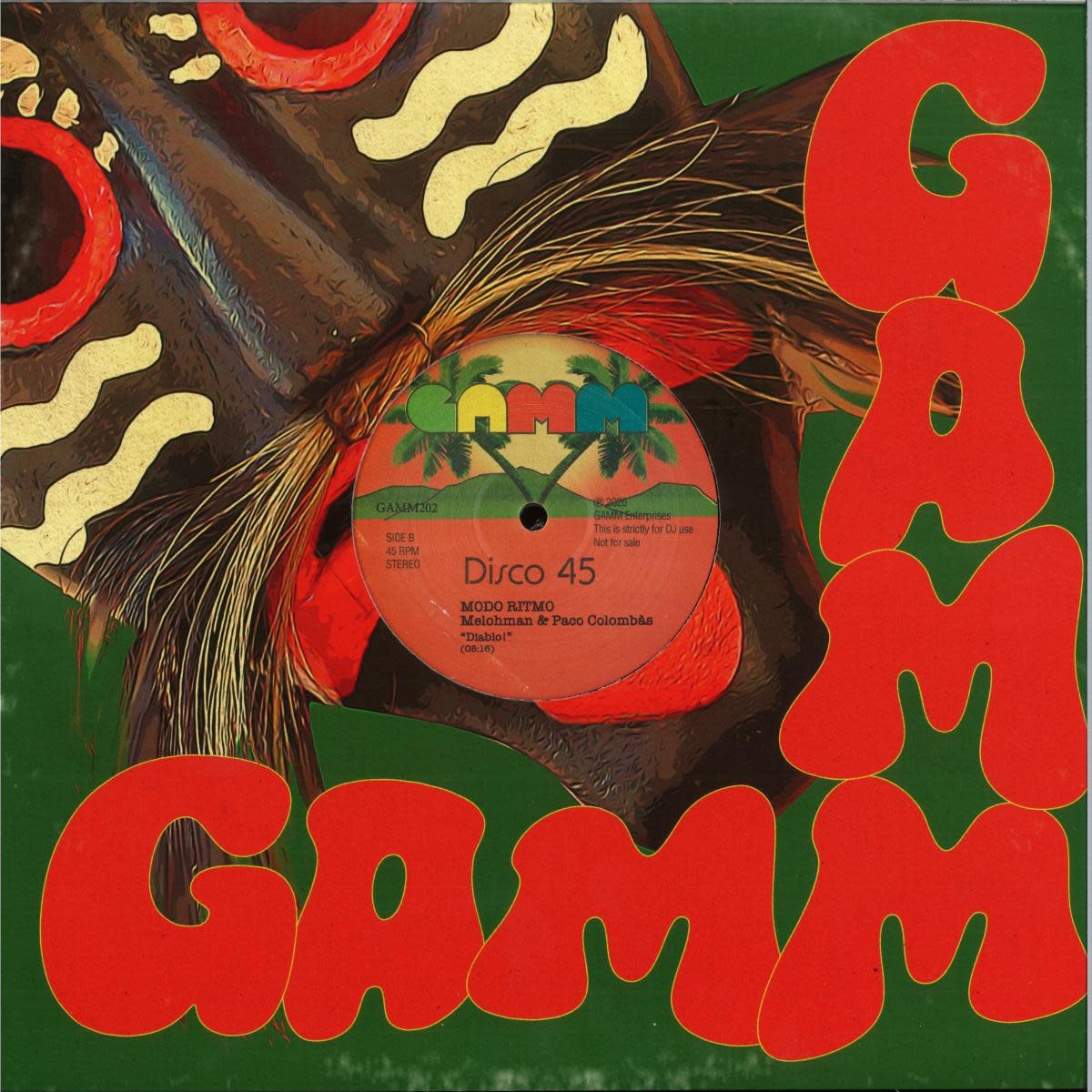 Melohman & Paco Columbas – Modo Ritmo 12" (2026, G.A.M.M.)