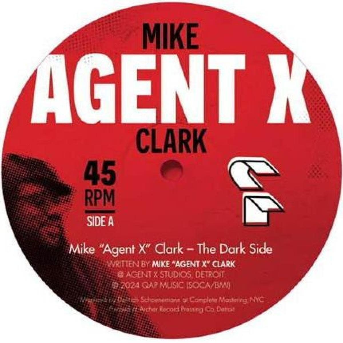Mike Agent X Clark – The Dark Side EP 12" (2026, Collective Rhythm Network)
