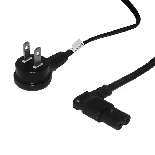 ETC (6ft.) Right Angle Power Cable  [PW-115DR7-06] 1-15P to C7 18AWG SPT-2