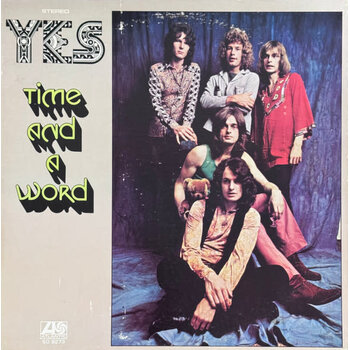 (VINTAGE) Yes - Time And A Word LP [Cover:VG,Disc:VG++](1972 Reissue, Canada)