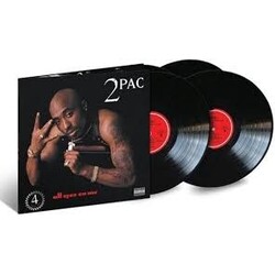 2Pac – All Eyez On Me 4LP (2022 Reissue, Interscope Records)