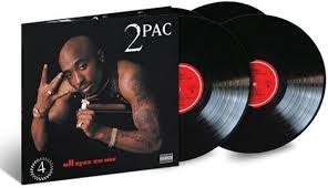 2Pac – All Eyez On Me 4LP (2022 Reissue, Interscope Records)