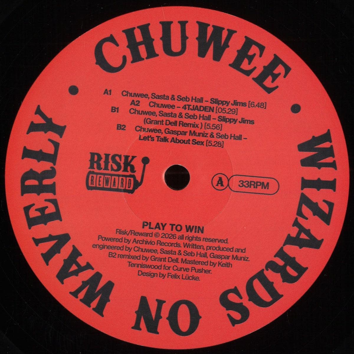 Chuwee – Wizards On Waverly 12" (2026, Risk/Reward)