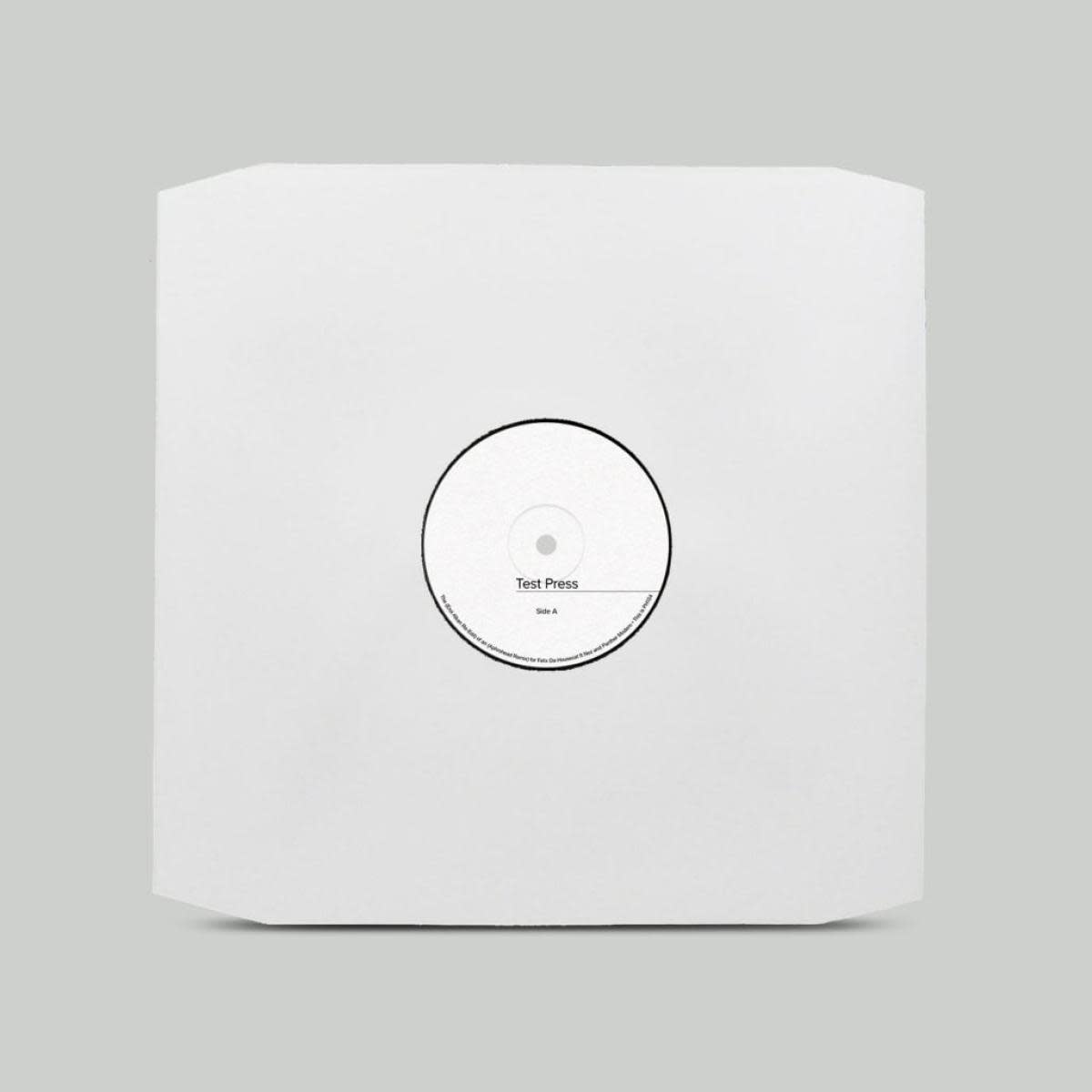 Felix Da Housecat, Nez, Nicky Night Time Feat. Panther Modern – Test Press (Aphrohead Remix / Erol Alkan Re-Edit) 12" (2026, Single Sided, White Label, Phantasy Sound)
