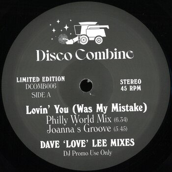Dave Lee – Lovin' You (Was My Mistake) / How I Love New York (Dave 'Love' Lee Mixes) 12" (2026, Disco Combine)