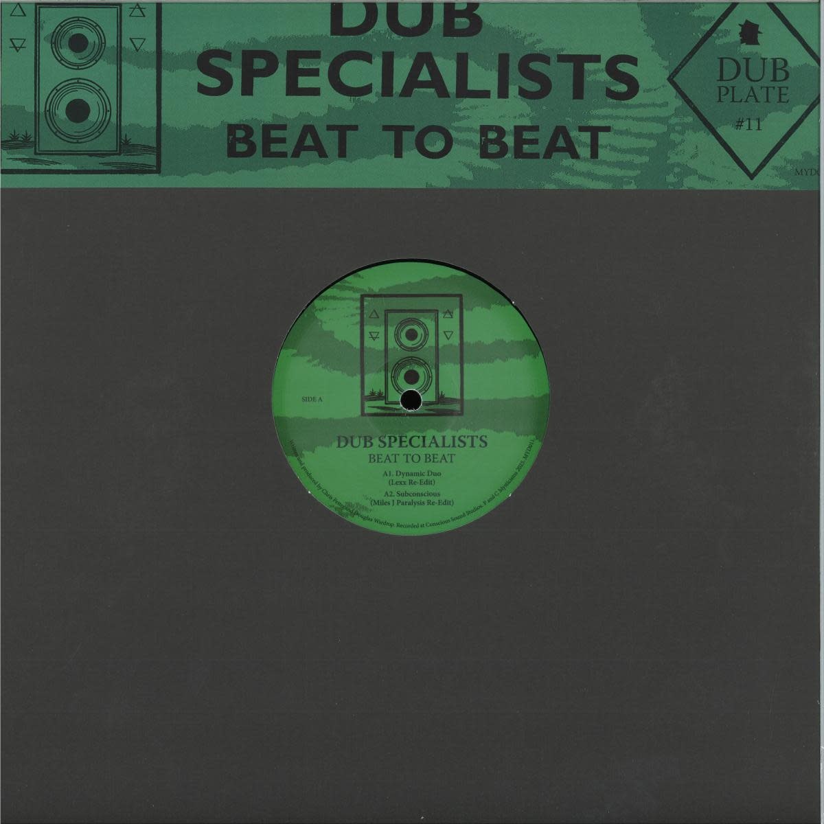 Dub Specialists – Dubplate #11: Beat To Beat EP 12" (2026, Mysticisms)
