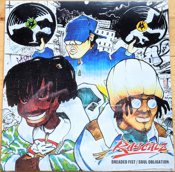 Rascalz ‎– Dreaded Fist / Soul Obligation 7" (2020 FlipNJay Records)