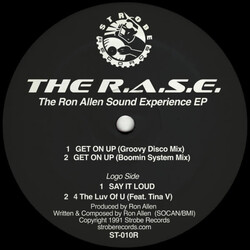 The R.A.S.E. – The Ron Allen Sound Experience EP 12" (2026, Strobe Records)