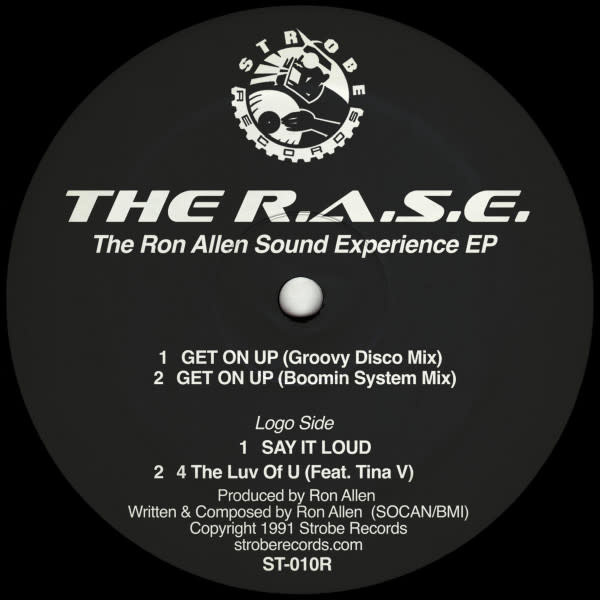 The R.A.S.E. – The Ron Allen Sound Experience EP 12" (2026, Strobe Records)