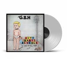 G.B.H. – City Baby's Revenge LP (2026 Reissue, Clear Vinyl, Radiation Reissues)