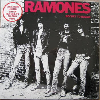 (VINTAGE) Ramones - Rocket To Russia LP [VG+](2005 Reissue,US), Red Vinyl