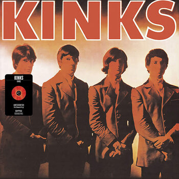 (VINTAGE) The Kinks - Kinks LP [NM](2021 Reissue), Red Transparent