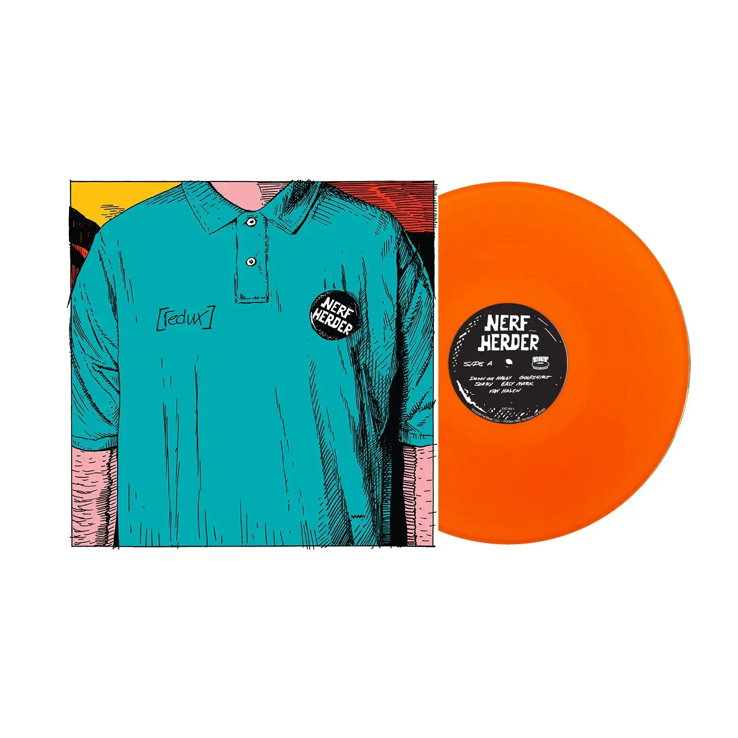 Nerf Herder - Nerf Herder (redux) LP (2026 Reissue, 30th Anniversary, Orange Vinyl, Fat Wreck)