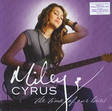 Miley Cyrus – The Time Of Our Lives 12" (2026 Reissue, White With Purple Splatter Vinyl, Hollywood Records)