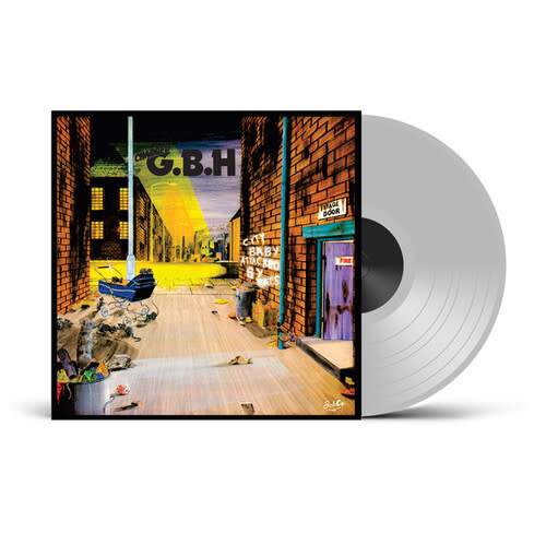 G.B.H.	- City Baby Attacked By Rats LP (2026 Reissue, Clear Vinyl, Radiation Reissues)