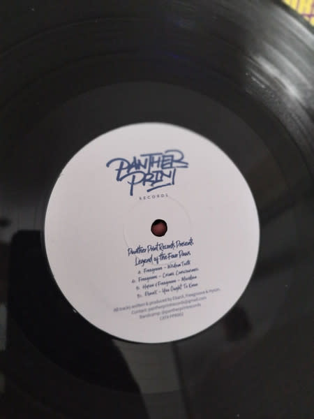 Various – Legend Of The Four Paws EP 12" (2022, Panther Print Records)