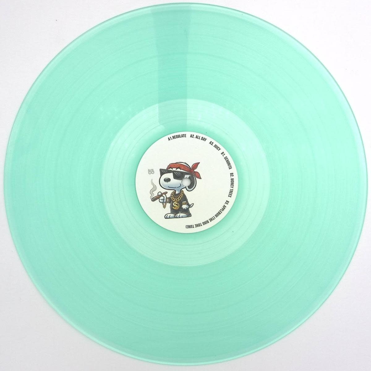 Unknown Artist – Regulate EP 12" (2026, Green Clear Vinyl, Vibez '93)