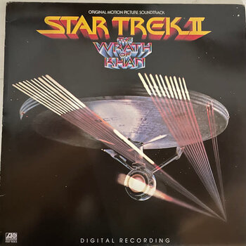 (VINTAGE) James Horner - Star Trek II: The Wrath Of Khan LP [VG+](1982,Canada)
