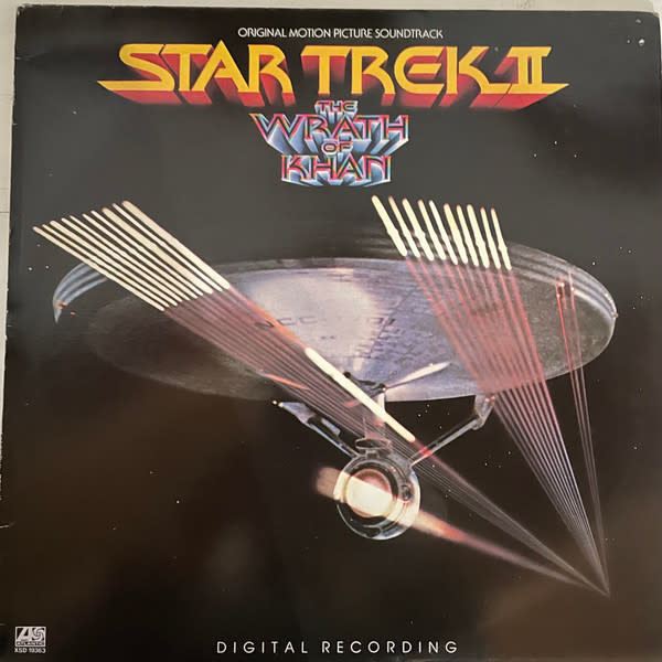 (VINTAGE) James Horner - Star Trek II: The Wrath Of Khan LP [VG+](1982,Canada)